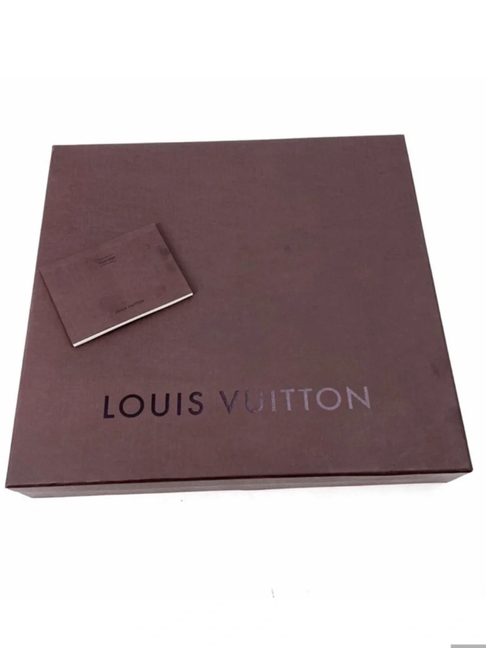 Louis Vuitton Authentic Signature Large Brown Empty Gift Box